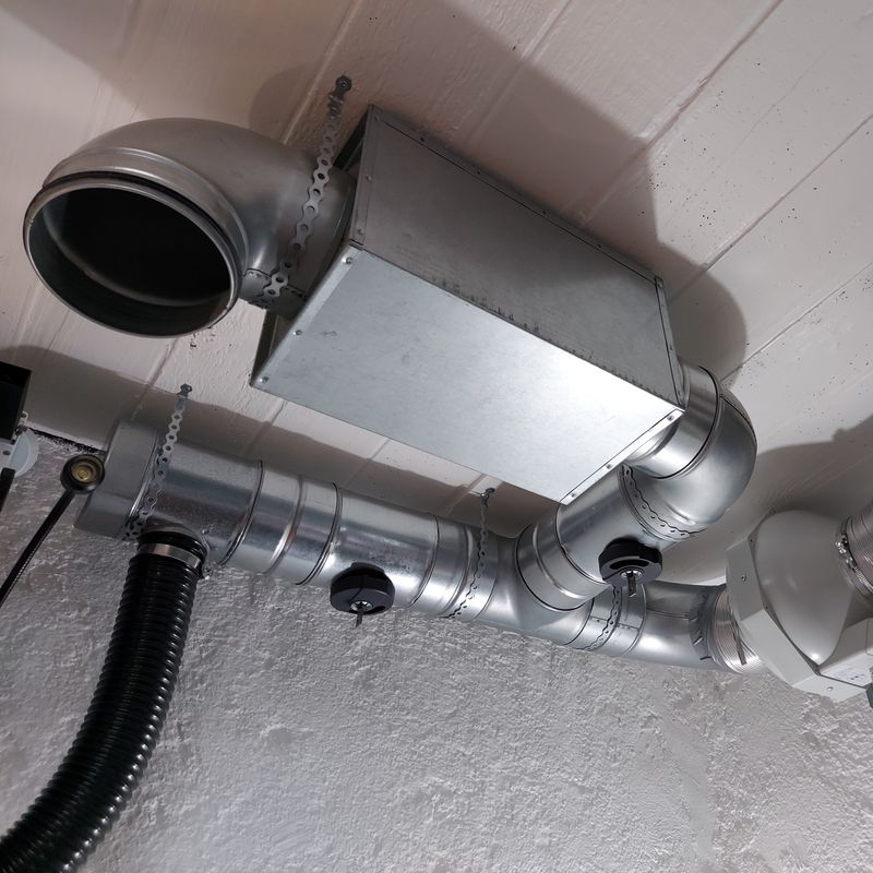 Duct work | Backward centrifugal extractor, RK 125L
